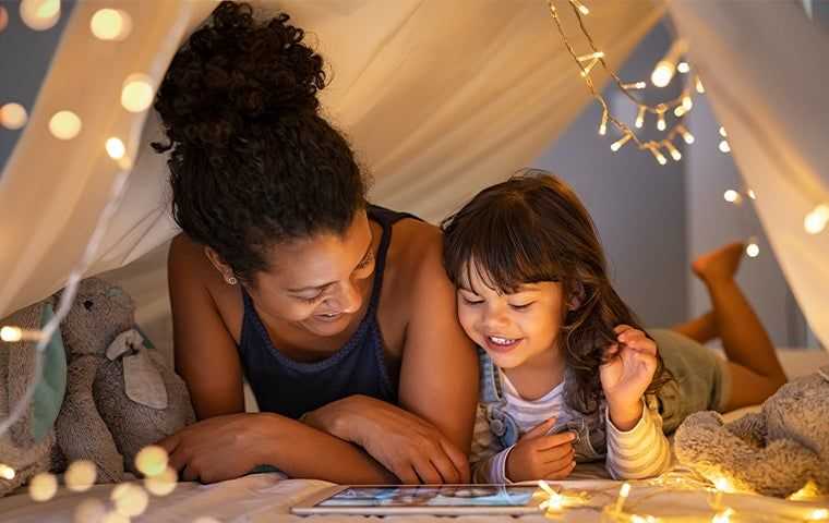 mother and daughter enjoying a pest free home